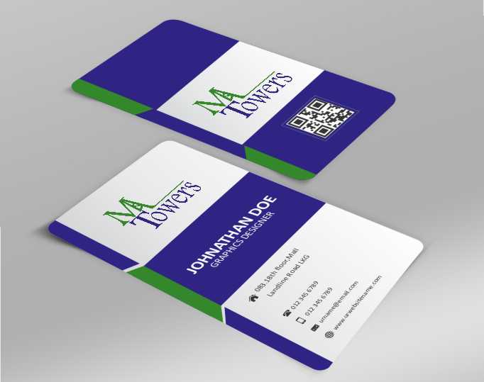 Business Card Design by AwsomeD for M Towers, LLC | Design #5864327