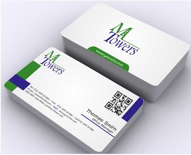 Business Card Design by AwsomeD for M Towers, LLC | Design #5864328