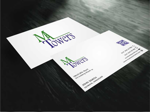 Business Card Design by AwsomeD for M Towers, LLC | Design: #5864345
