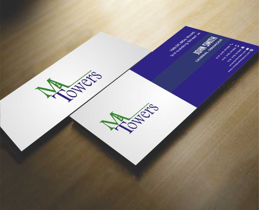 Business Card Design by AwsomeD for M Towers, LLC | Design #5864346