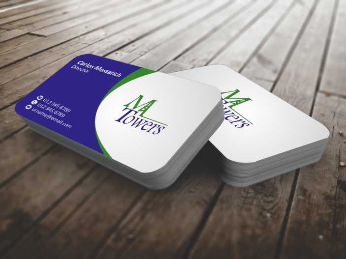 Business Card Design by szabist for M Towers, LLC | Design #5864127