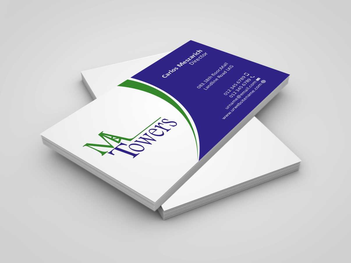 Business Card Design by szabist for M Towers, LLC | Design #5864129