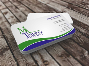 Visitenkarten-Design von szabist für M Towers, LLC | Design: #5864132