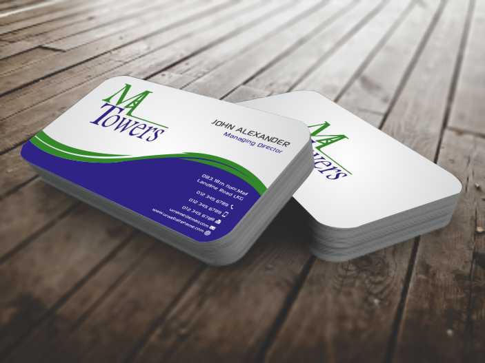 Business Card Design by szabist for M Towers, LLC | Design #5864133
