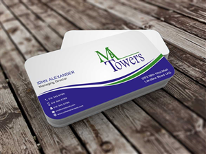 Visitenkarten-Design von szabist für M Towers, LLC | Design: #5864143