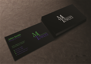Business Card Design by Creations Box 2015 for M Towers, LLC | Design: #5865282