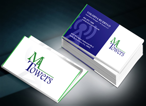 Business Card Design by Vikram M for M Towers, LLC | Design #5896972
