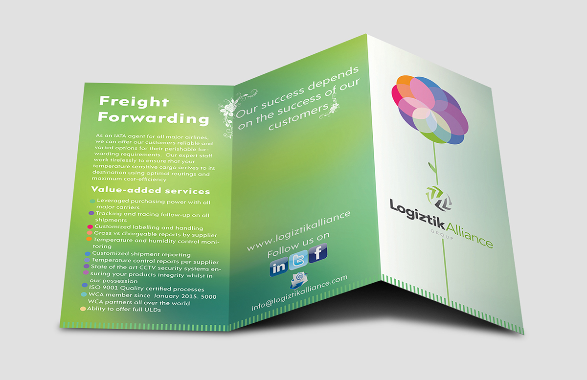 Brochure Design by prakhararj007 for Logiztik Alliance Group | Design #5877927