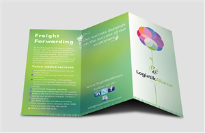 Brochure Design by prakhararj007 for Logiztik Alliance Group | Design #5877927