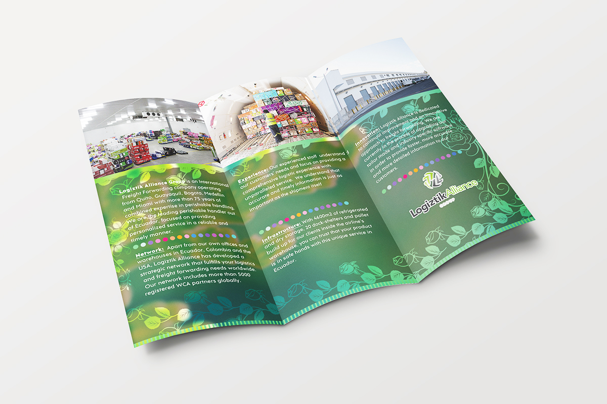 Brochure Design by prakhararj007 for Logiztik Alliance Group | Design #5877930