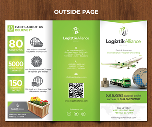 Brochure Design by sun_design for Logiztik Alliance Group | Design #5878001