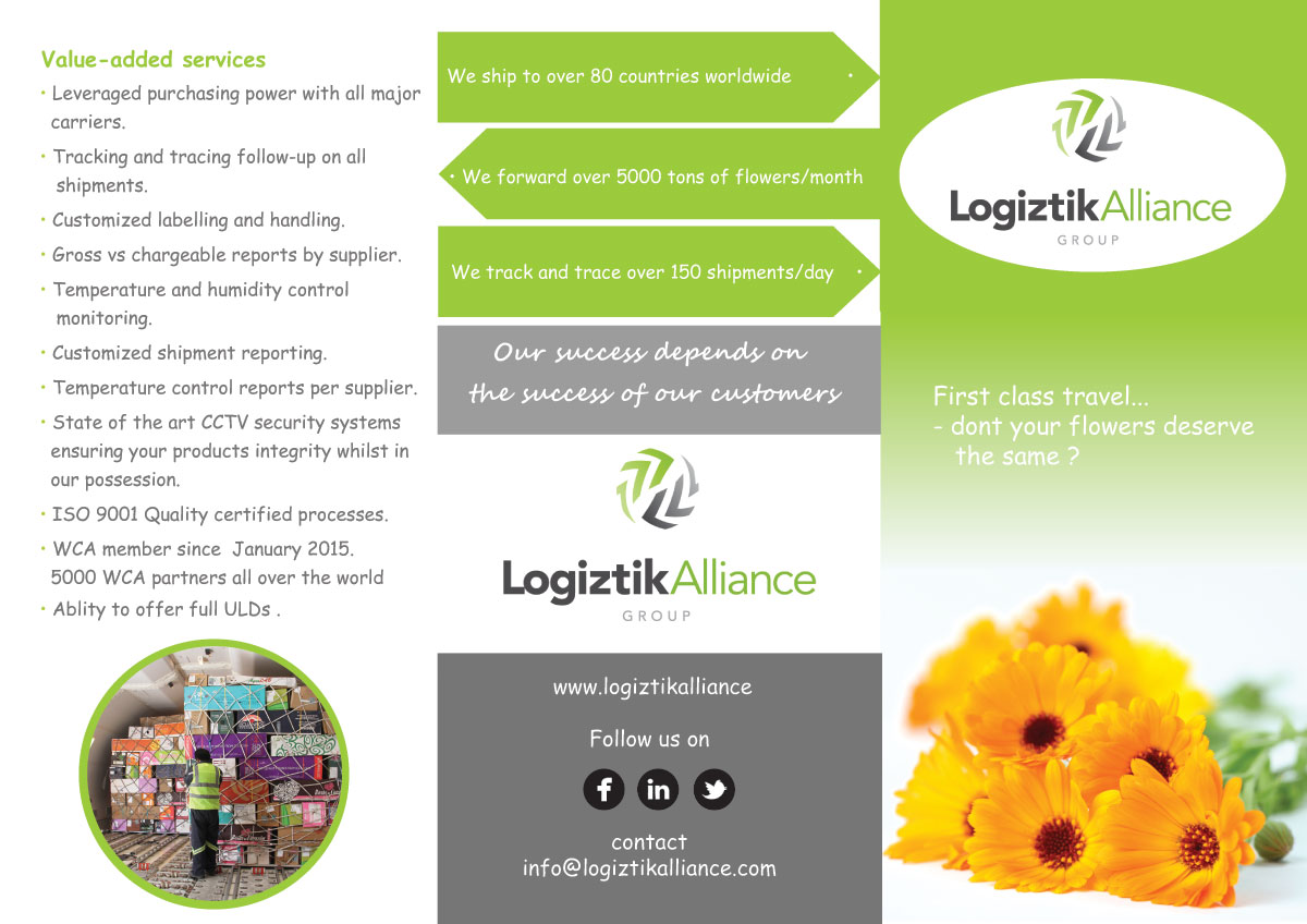 Brochure Design by mansingp for Logiztik Alliance Group | Design #5863183