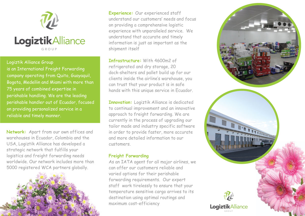Brochure Design by mansingp for Logiztik Alliance Group | Design #5863188