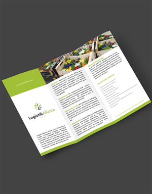 Brochure Design by Svetlin Angelov for Logiztik Alliance Group | Design: #5863900