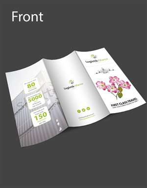 Brochure Design by Svetlin Angelov for Logiztik Alliance Group | Design: #5880423
