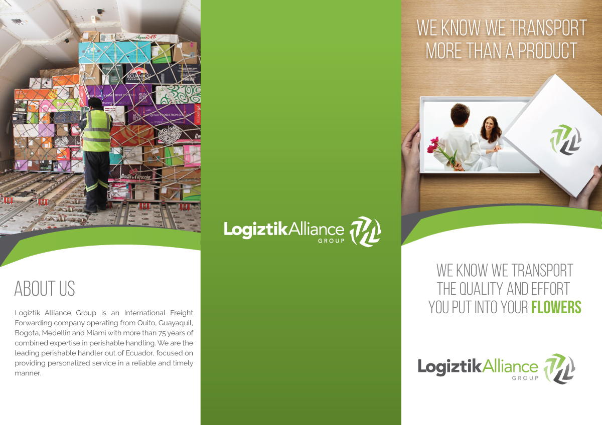 Brochure Design by JCR for Logiztik Alliance Group | Design #5878434