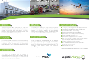 Brochure Design by JCR for Logiztik Alliance Group | Design: #5878435