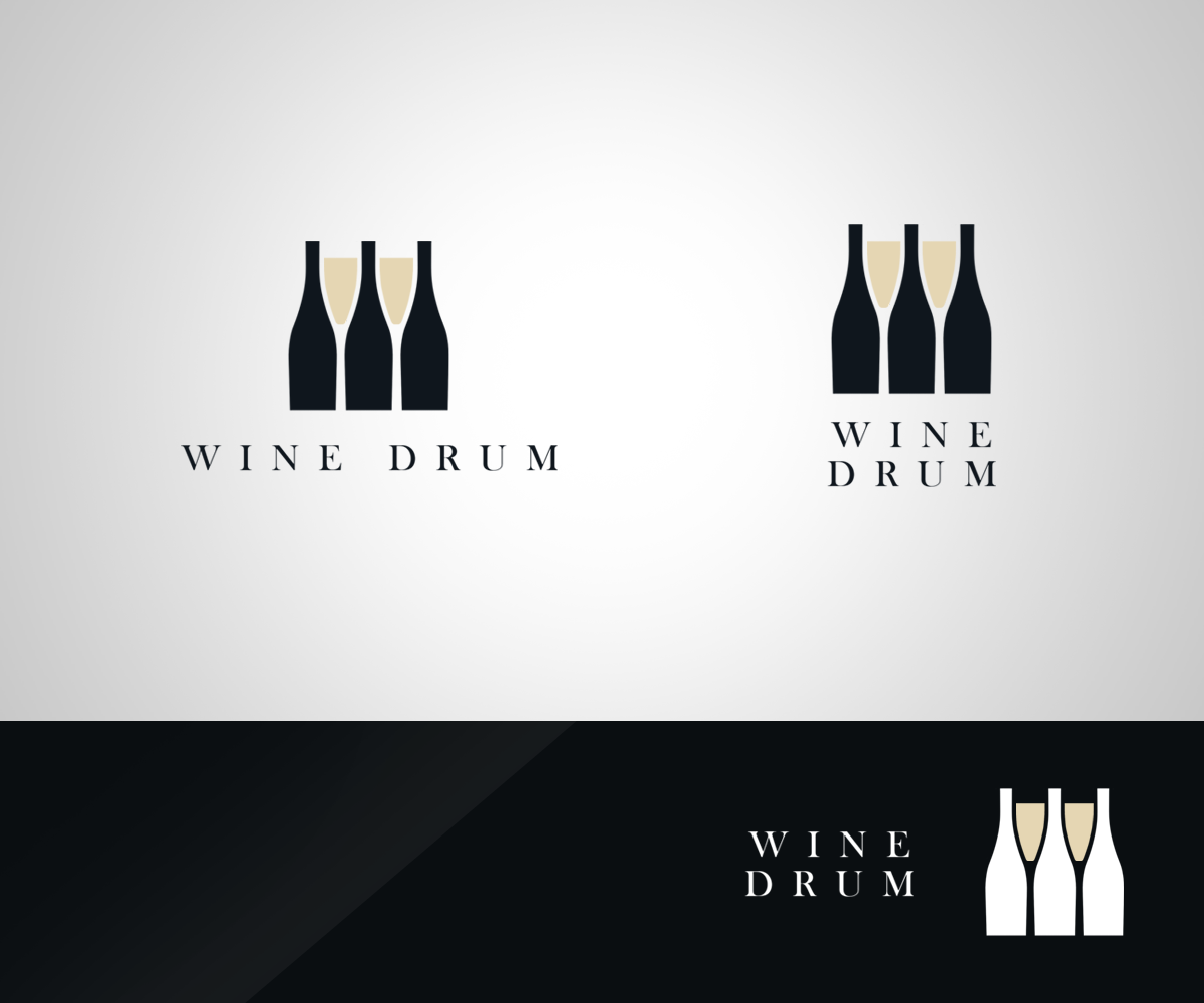 Logo Design by James Marshall for Wine Drum | Design #1596986