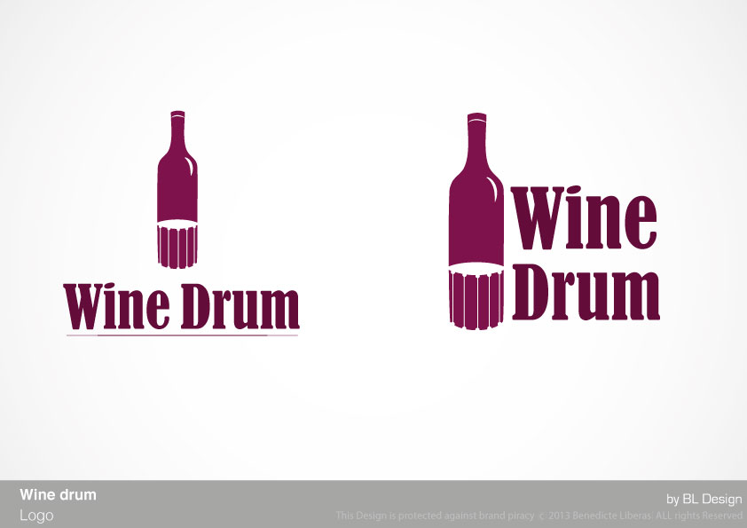 Diseño de Logo por bliberas para Wine Drum | Diseño #1592725
