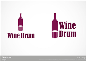 Logo Design by bliberas for Wine Drum | Design #1592725