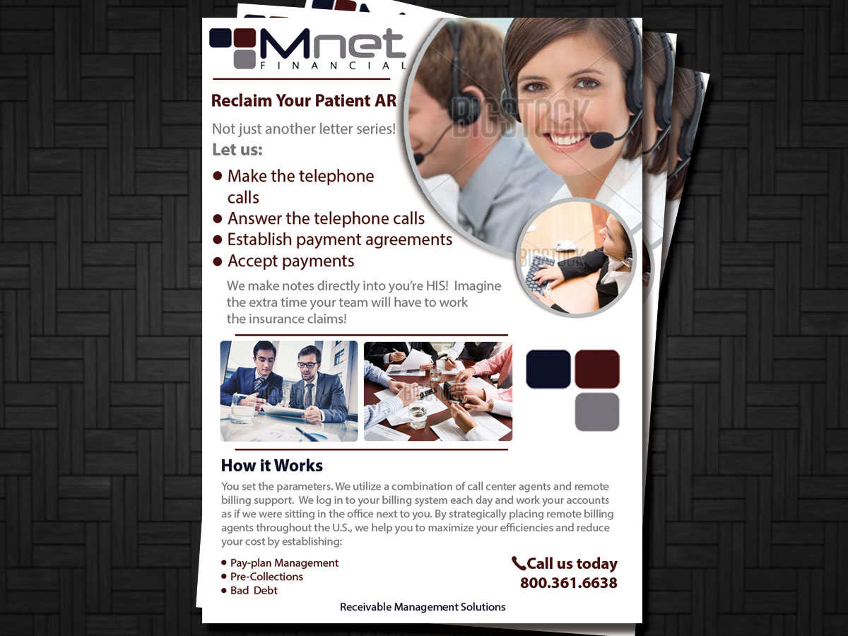 Flyer Design by ESolz Technologies for Mnet Financial | Design #5881758