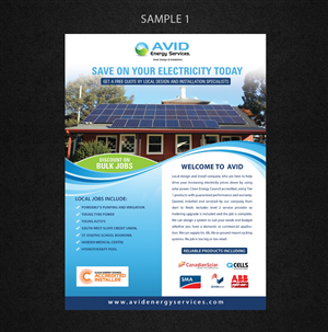 Flyer Design by Ovimatic for this project | Design #5877406