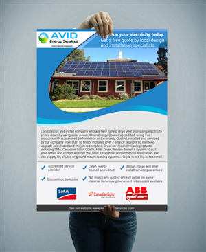 Flyer Design by Elmar for this project | Design #5879396
