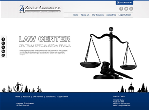 Web Design by saroshdurrani for Zabell & Associates, PC | Design: #5888918