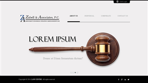 Web Design by saroshdurrani for Zabell & Associates, PC | Design: #5888925