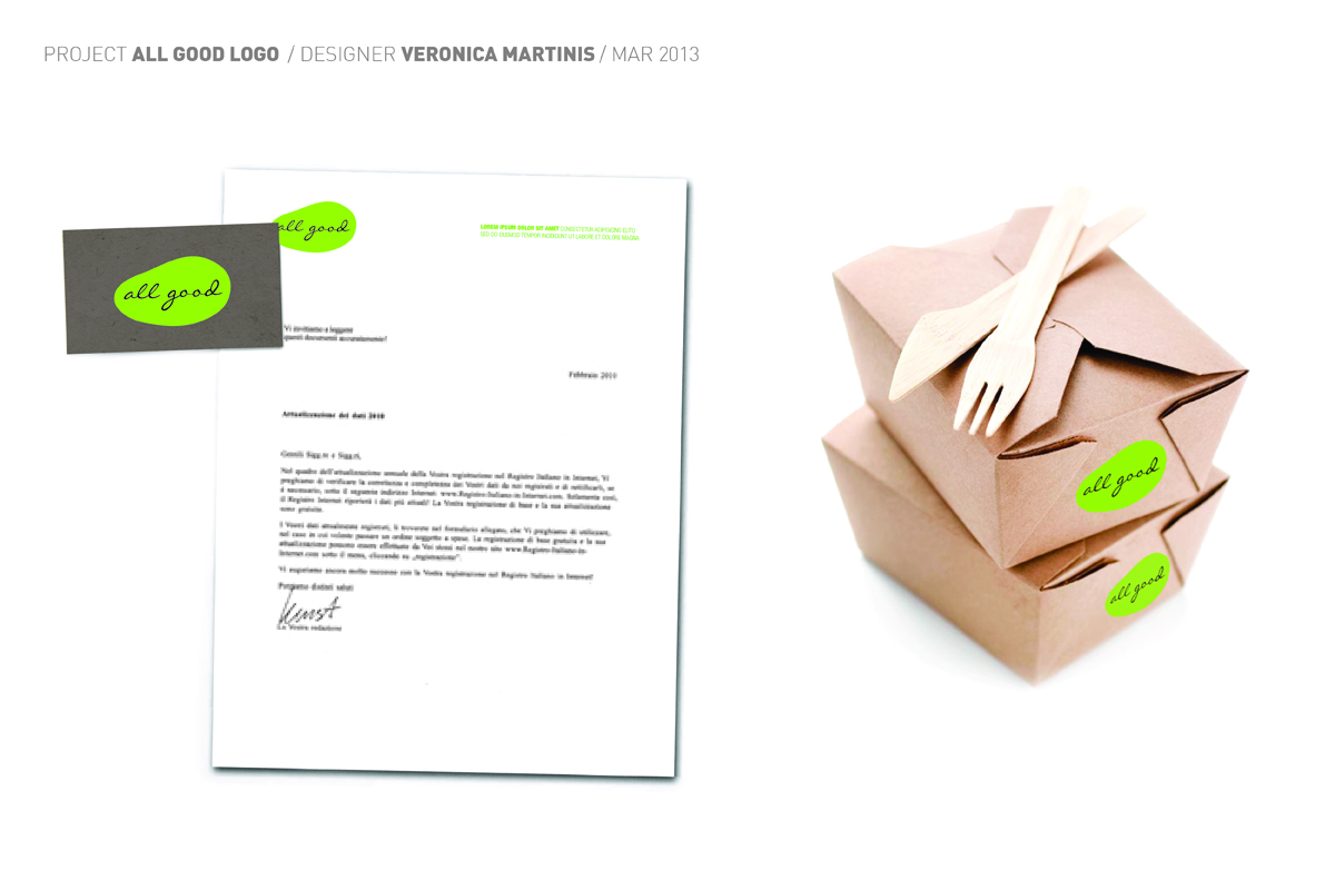 Logo Design by Veronica M for All Good | Design #1606796