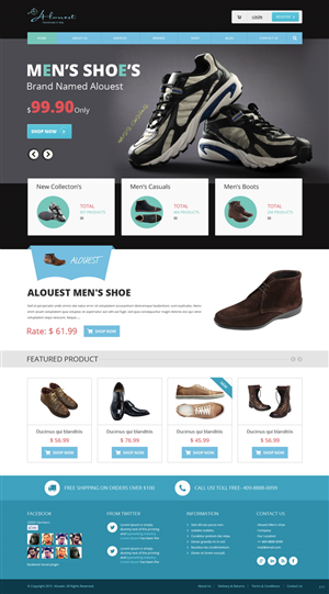 Web Design by pb for this project | Design: #5887486