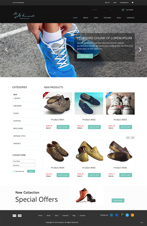 Web Design by pb for this project | Design: #5887498