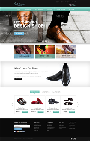 Web Design by pb for this project | Design: #5887502