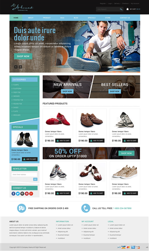 Web Design by pb for this project | Design: #5900255