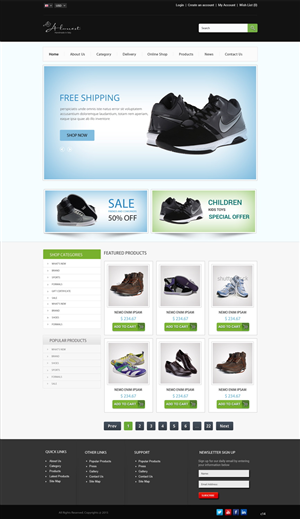 Web Design by pb for this project | Design #5900266