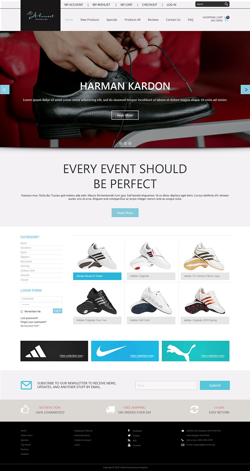 Web Design by iLibart for this project | Design #5883194