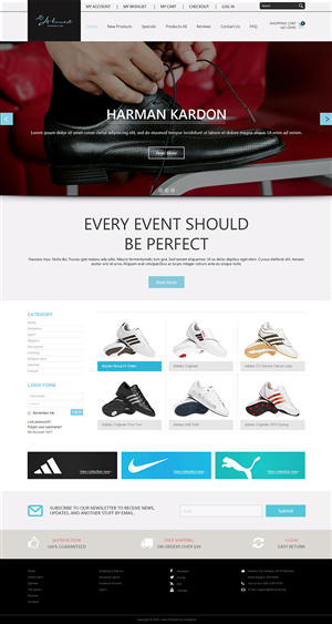Web Design by iLibart for this project | Design #5883194