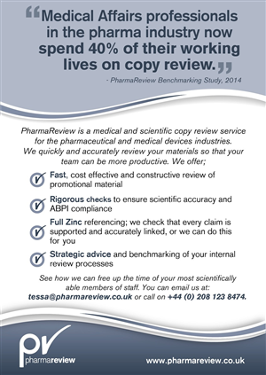 Diseño Publicitario por OMSPlus Creative Solutions para PharmaReview Ltd | Diseño: #5873993