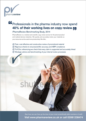 Diseño Publicitario por Savitra para PharmaReview Ltd | Diseño: #5865663