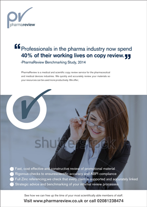 Diseño Publicitario por Savitra para PharmaReview Ltd | Diseño: #5865716