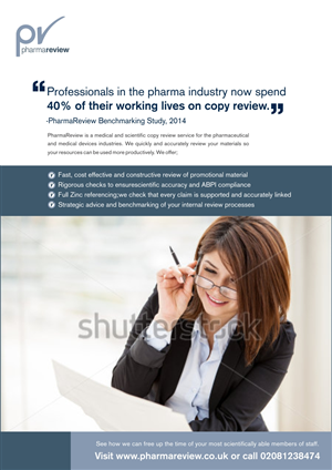 Diseño Publicitario por Savitra para PharmaReview Ltd | Diseño: #5865745