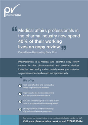 Diseño Publicitario por Savitra para PharmaReview Ltd | Diseño: #5867288