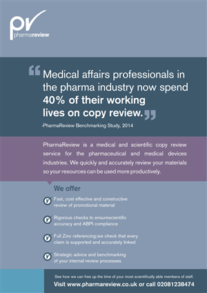 Diseño Publicitario por Savitra para PharmaReview Ltd | Diseño: #5867454