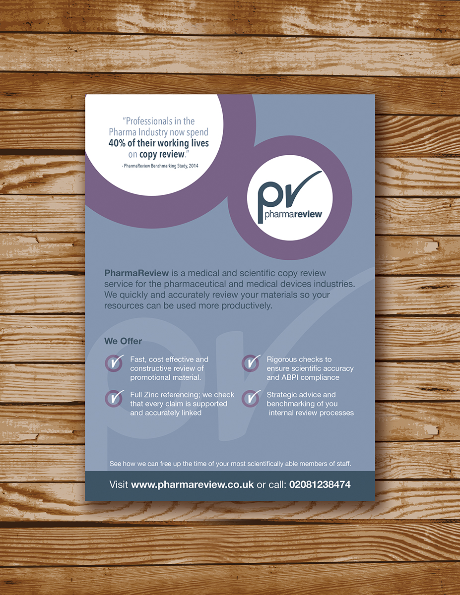 Advertisement Design by IG Creative Solutions for PharmaReview Ltd | Design #5878773