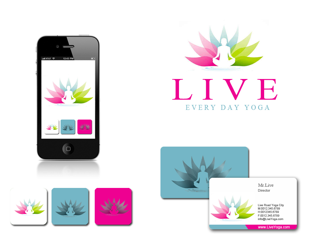Diseño de Logo por terimerilogo para Live Every Day Yoga | Diseño: #5937477
