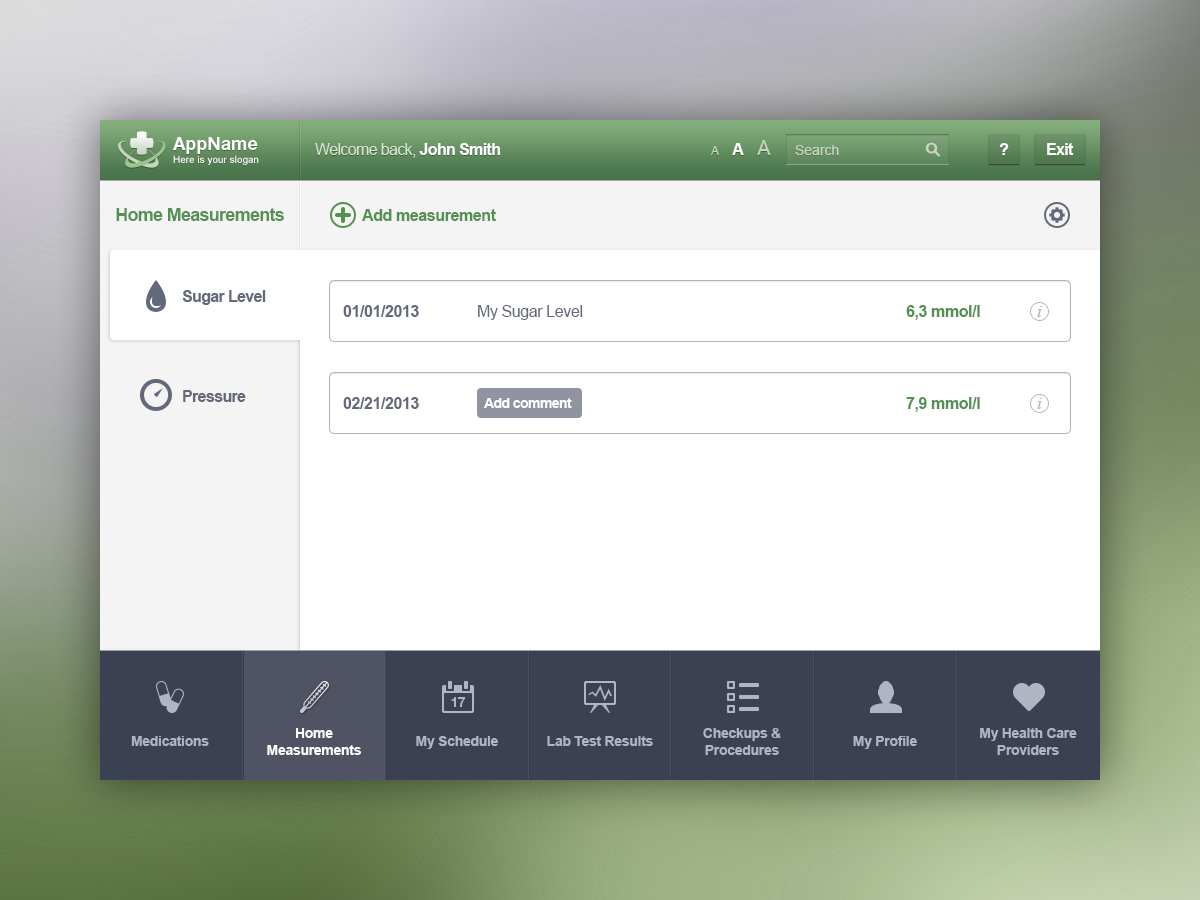 App Design by Double L for ask medic | Design #1639800