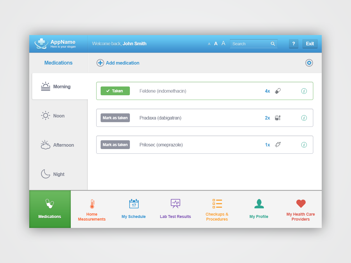 Diseño de aplicación (App) por Double L para ask medic | Diseño #1657382