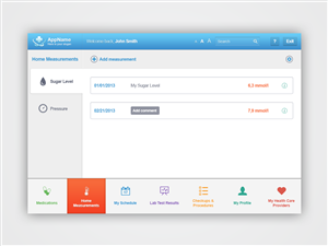 Diseño de aplicación (App) por Double L para ask medic | Diseño: #1657386