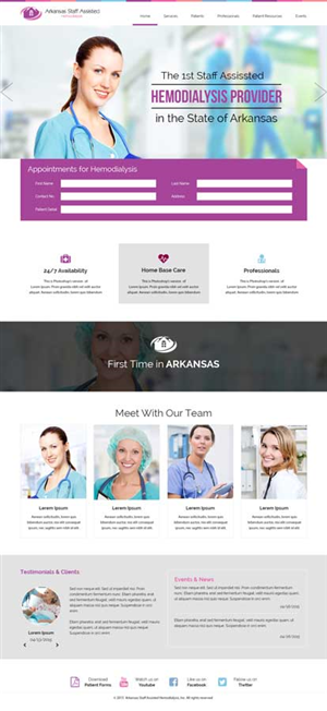 Web Design by Zeeshan for this project | Design #5918987