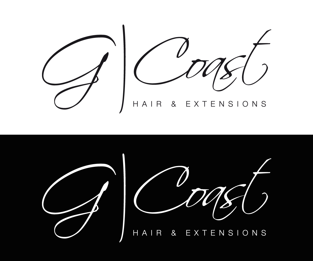 Logo Design by Comunicamente Lab for G Coast Hair & Extensions | Design #1643244